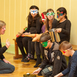 Tanz-Theater-Präsentation zum Abschluss der Projektwoche "Pantalone kocht" in der Andersen-Grundschule Berlin-Wedding, November 2014