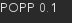 POPP 0.1